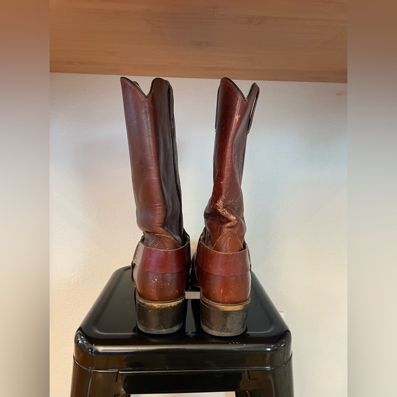 Dingo Leather Harness Boots - Picture 7 of 11